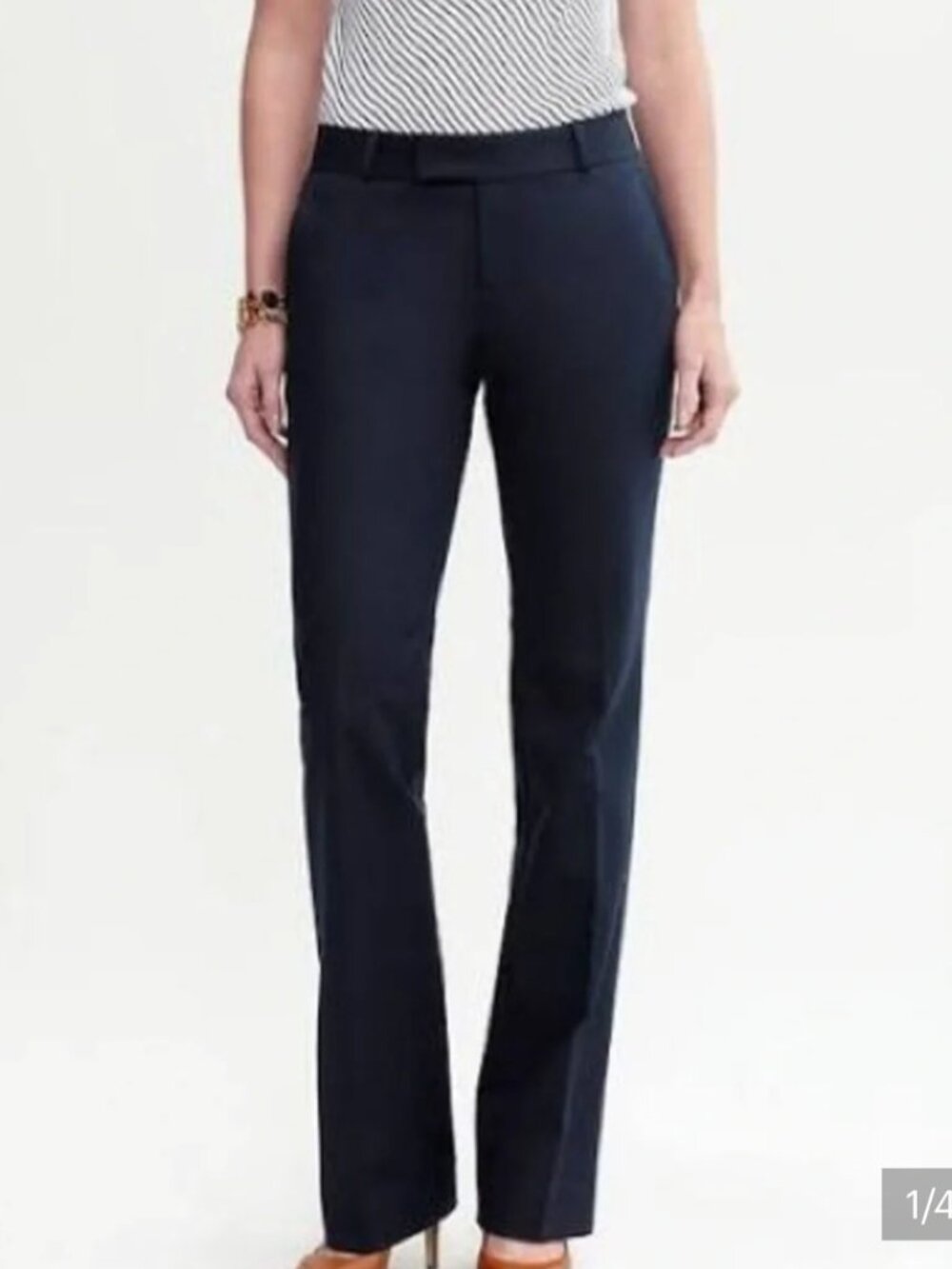 Banana Republic 215 Martin fit Grey Pants - Petite size 4